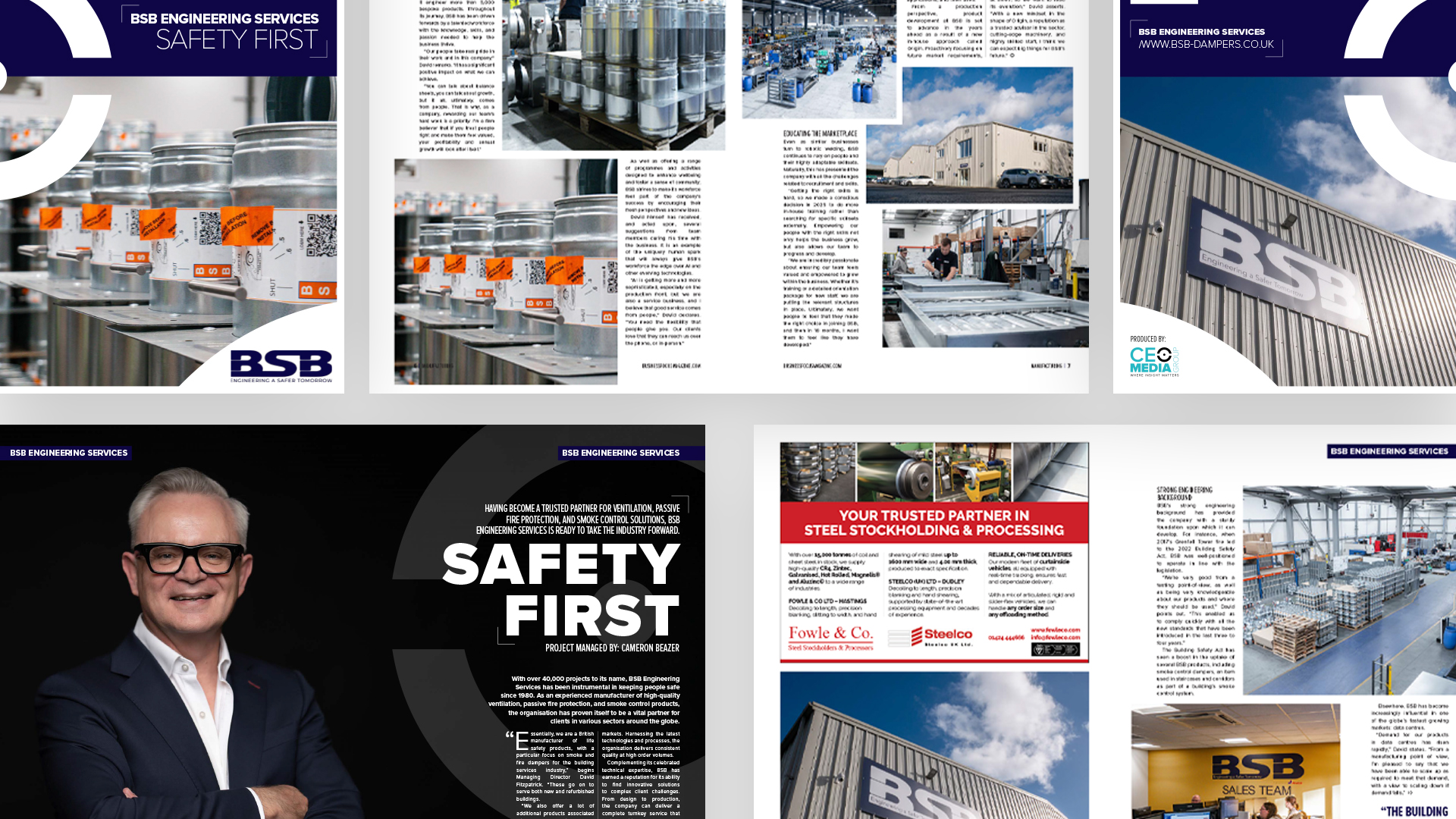 BSB Engineering feature in Business Focus Magazine - BSB Dampers