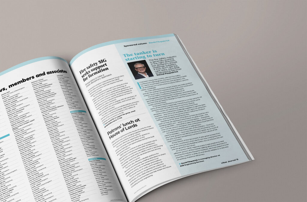 BSB Dampers | Where is the industry with the Building Safety Act and BS 9991? BSB Dampers | Where is the industry with the Building Safety Act and BS 9991?