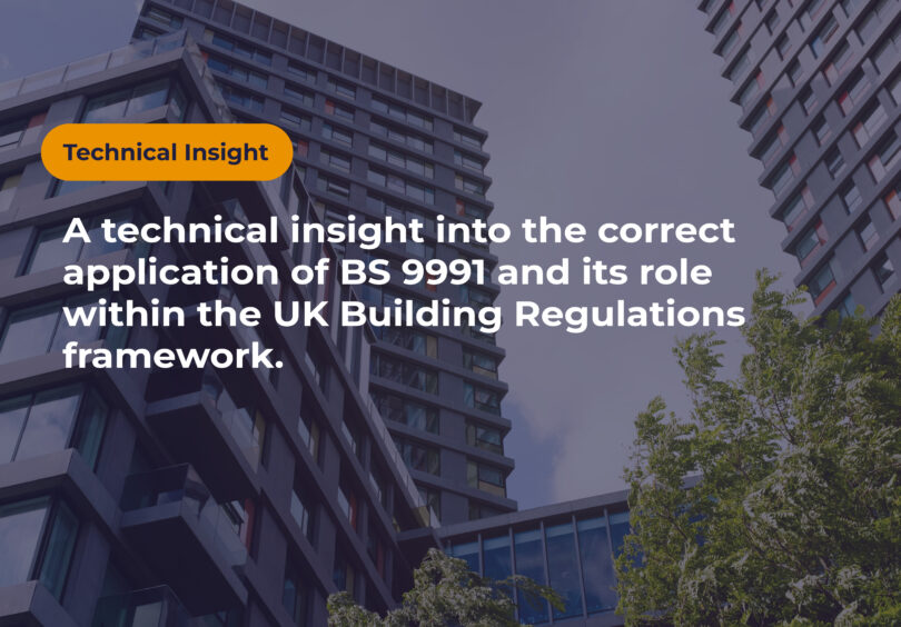 BSB Dampers | BS 9991- An Alternative Approach to Compliance, Not an Alternative to Compliance